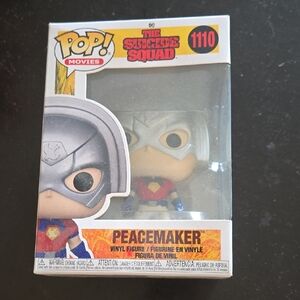 Funko Pop! Peacemaker Figure - Silver, Red, Blue, Yellow